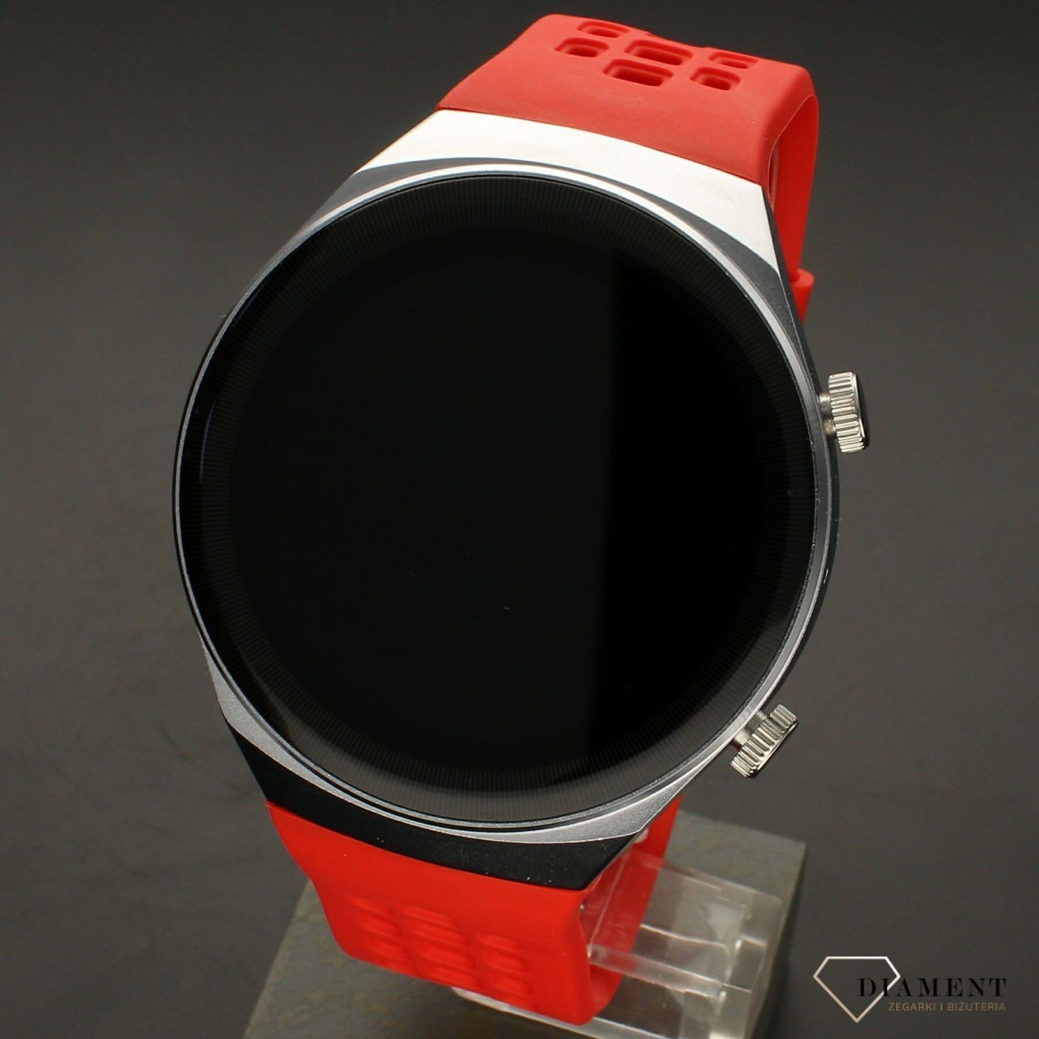 RNCE68 Srebrny czerwony pasek.jpg